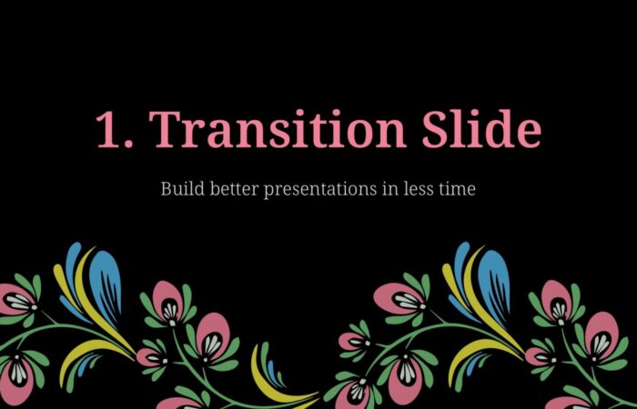 Шаблон презентации услуг салона красоты