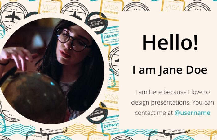 Шаблон презентации для туристической фирмы