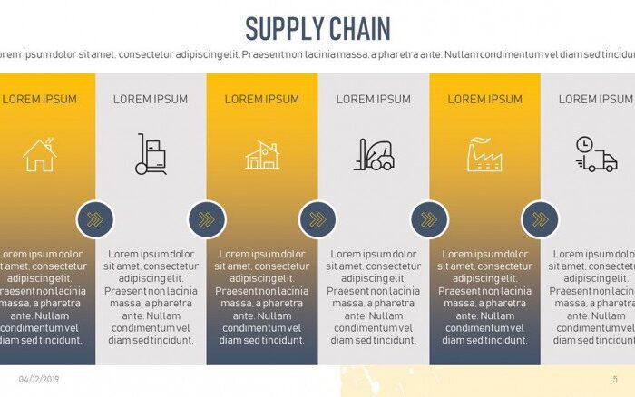 Шаблон презентации логистической компании