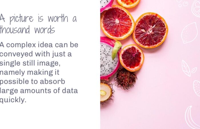 Шаблон для презентации поставщика фруктов