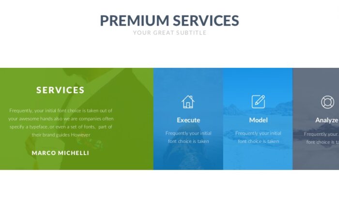 Шаблон презентации для строительной компании