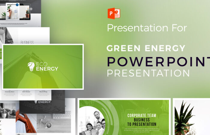 Шаблон презентации для энергетической компании