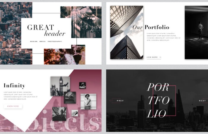 Шаблон презентации для бренда одежды