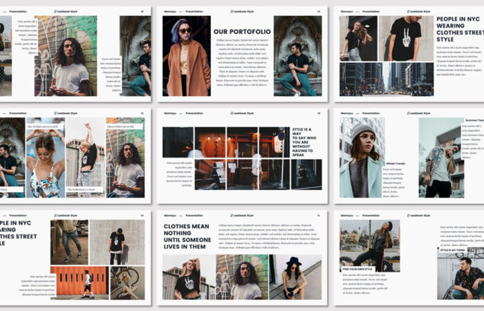 Шаблон презентации для нейл-бара