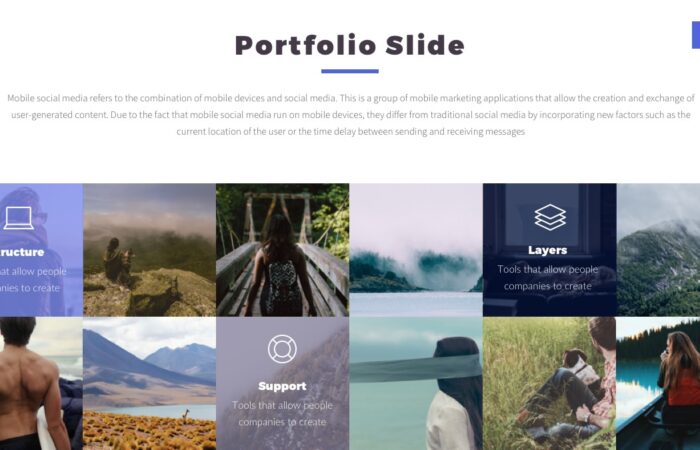 Шаблон презентации магазина спортивных товаров