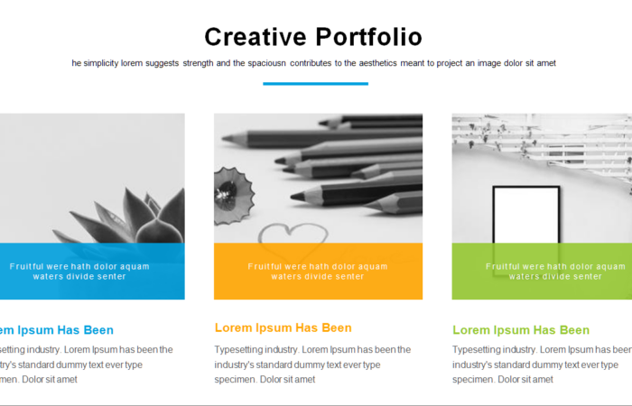 Шаблон презентации для услуг графического дизайнера
