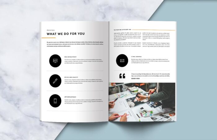 Шаблон КП для студии дизайна