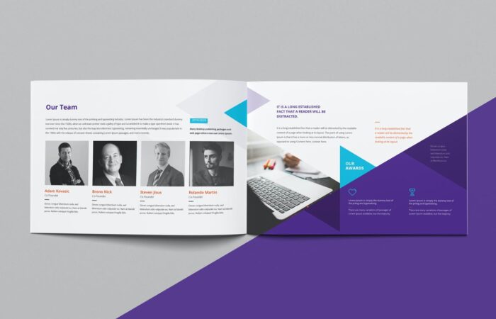 Шаблон маркетинг-кит для аудиторской фирмы