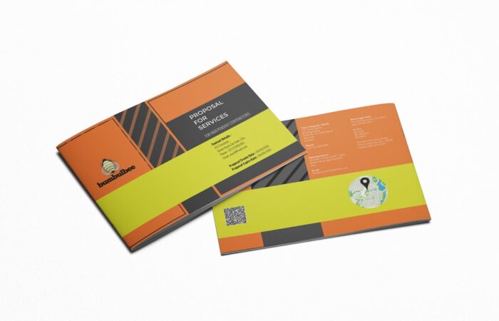 Шаблон маркетинг-кит для логистической компании