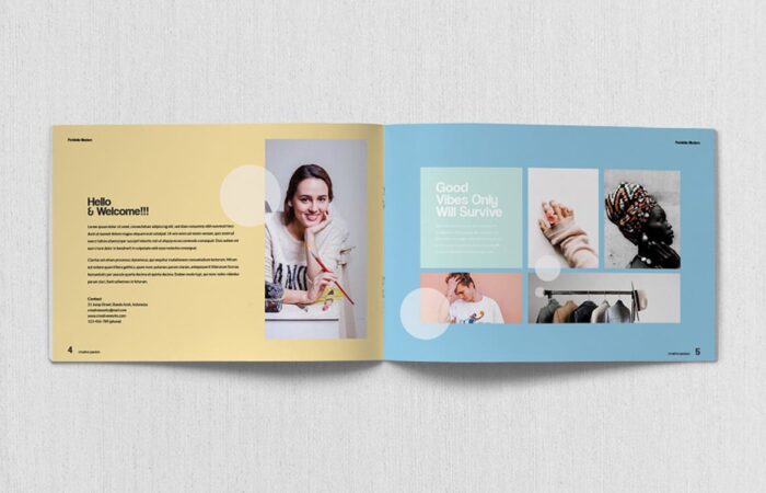 Шаблон маркетинг-кит для салона красоты