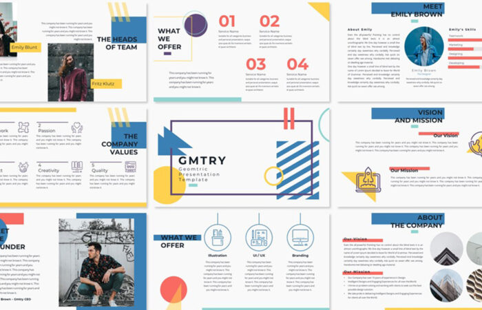 Шаблон презентации для магазина мужской одежды