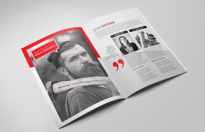 Шаблон КП для барбершопа