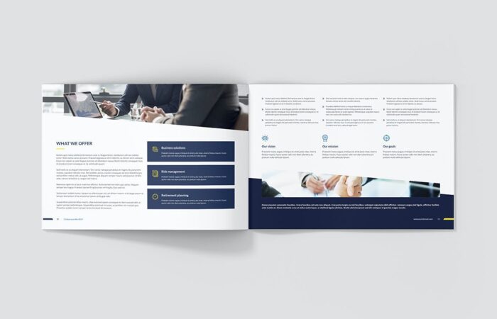 Шаблон маркетинг-кит для конструкторской фирмы