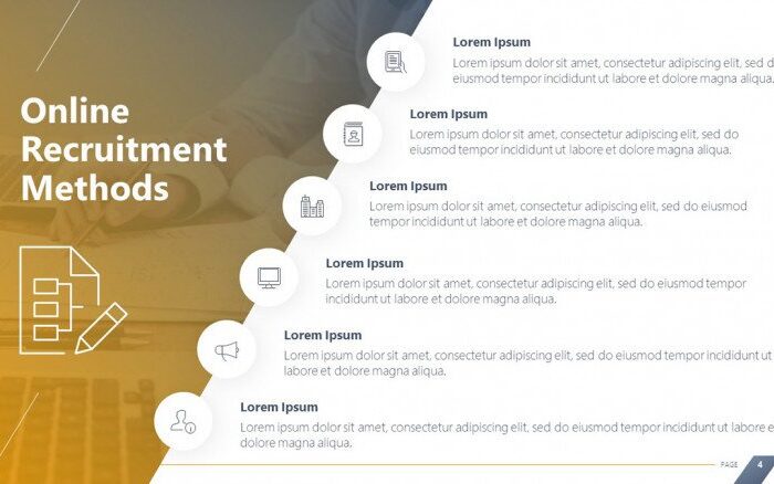 Шаблон презентации для рекрутинга