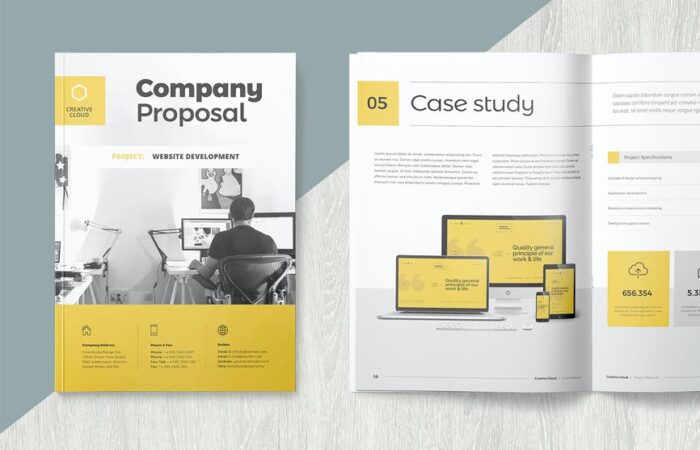 Шаблон КП швейной фабрики