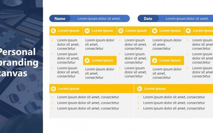 Шаблон PowerPoint для личного бренда