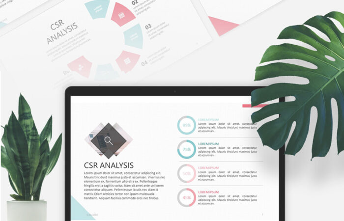 Шаблон для деловой презентации